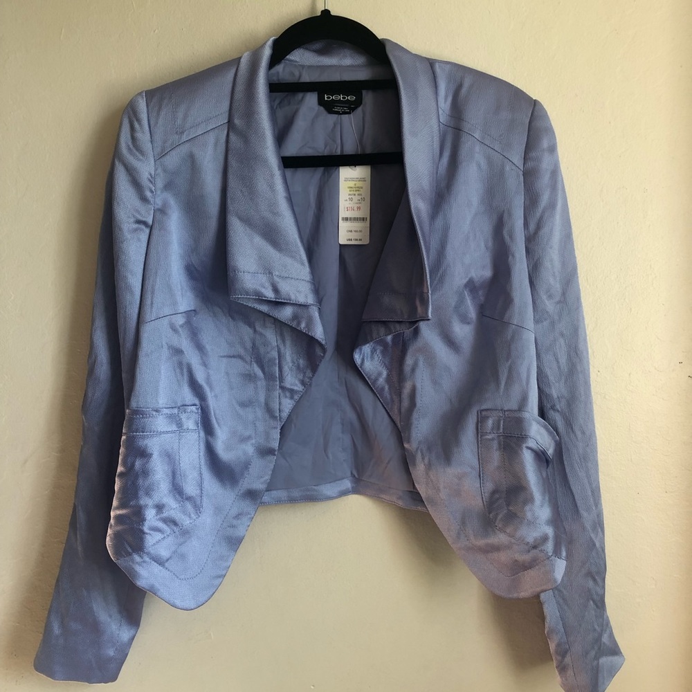 Bebe Cold Shoulder Jacket - Picture 2 of 6